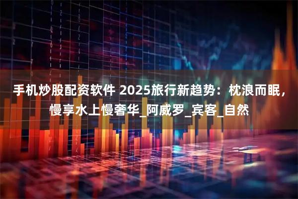 手机炒股配资软件 2025旅行新趋势：枕浪而眠，慢享水上慢奢华_阿威罗_宾客_自然